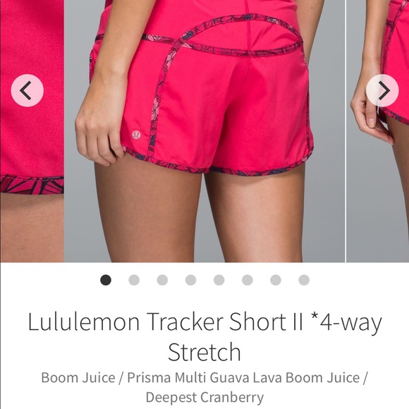 Lululemon tracker shorts - Picture 4 of 4